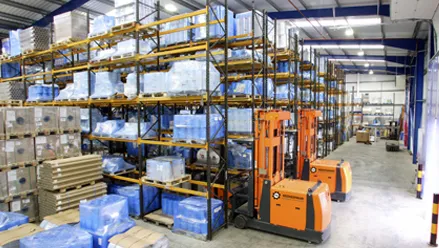 Packaging industries for Inustrail and Eot Cranes