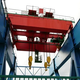 double girder heavy duty eot crane